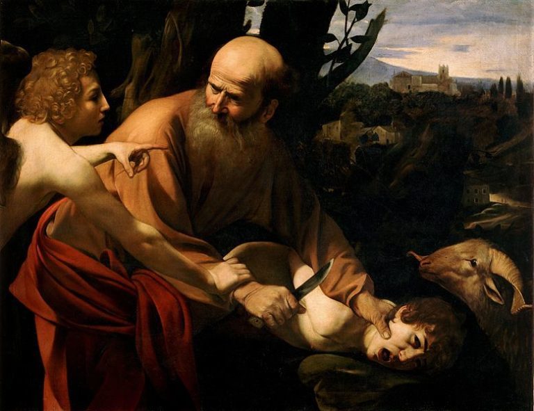 Sacrifice of Isaac—Caravaggio
