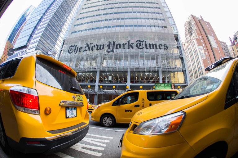 The 1863 draft riots are one of the many brand story events listed on the New York Times corporate timeline.