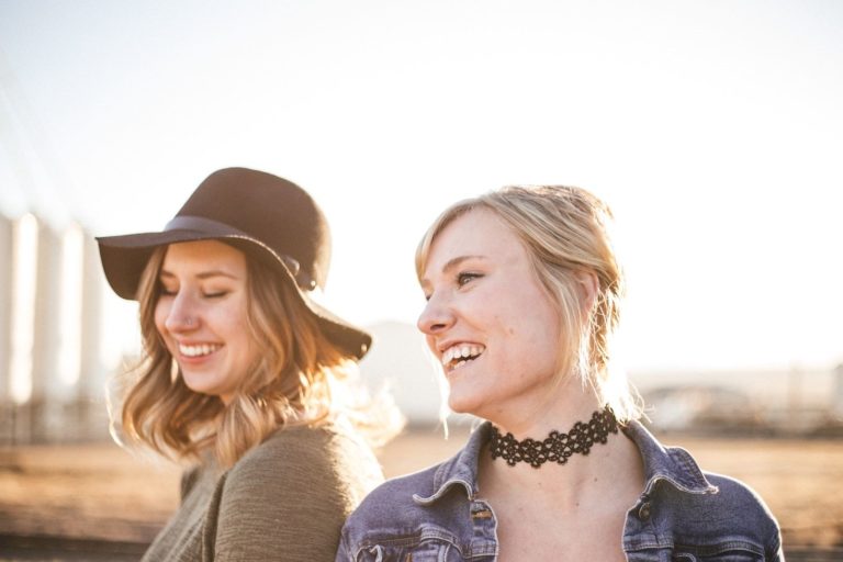 Women responding to experiential marketing