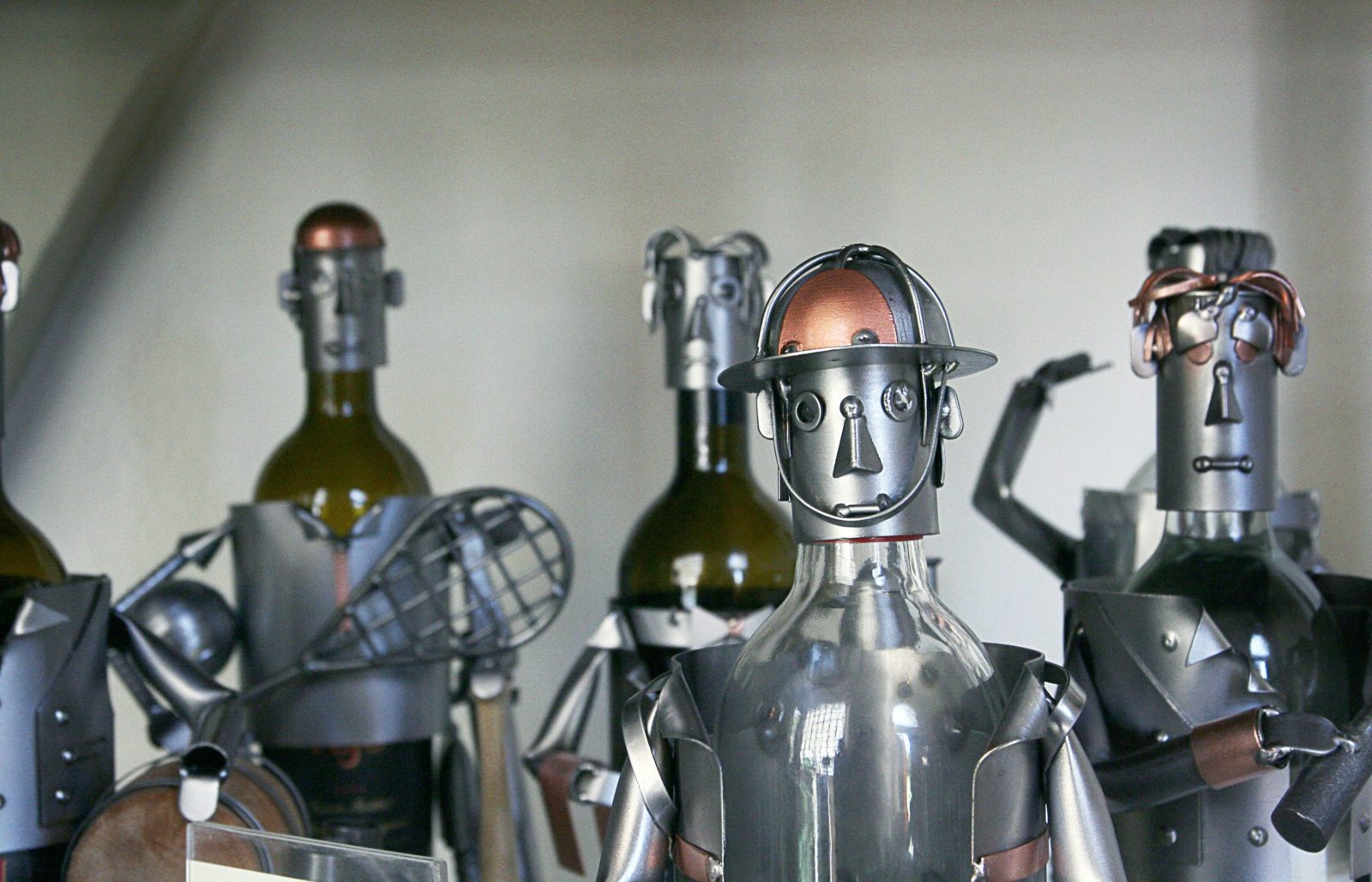 Group of tin robots