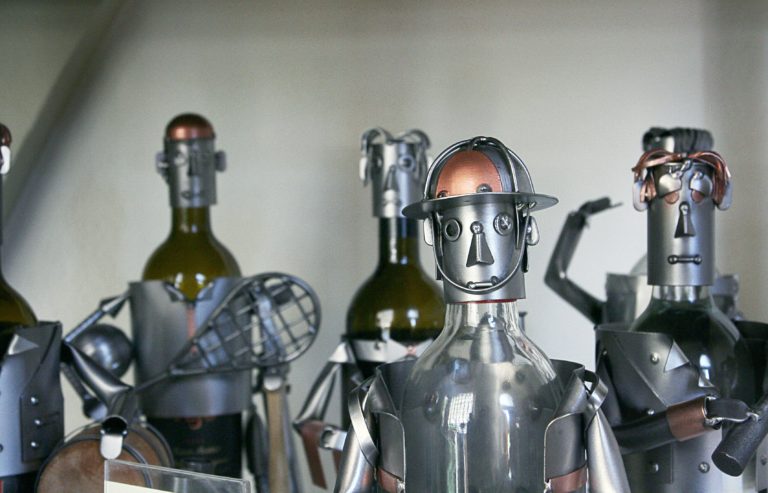 Group of tin robots
