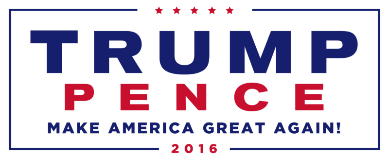 Trump Pence logo