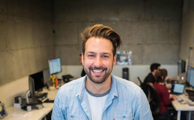 Happy employee