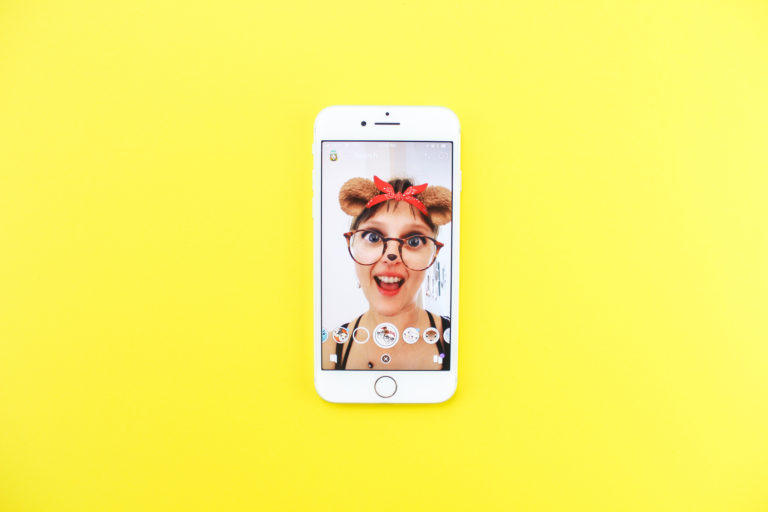 Snapchat filter in video