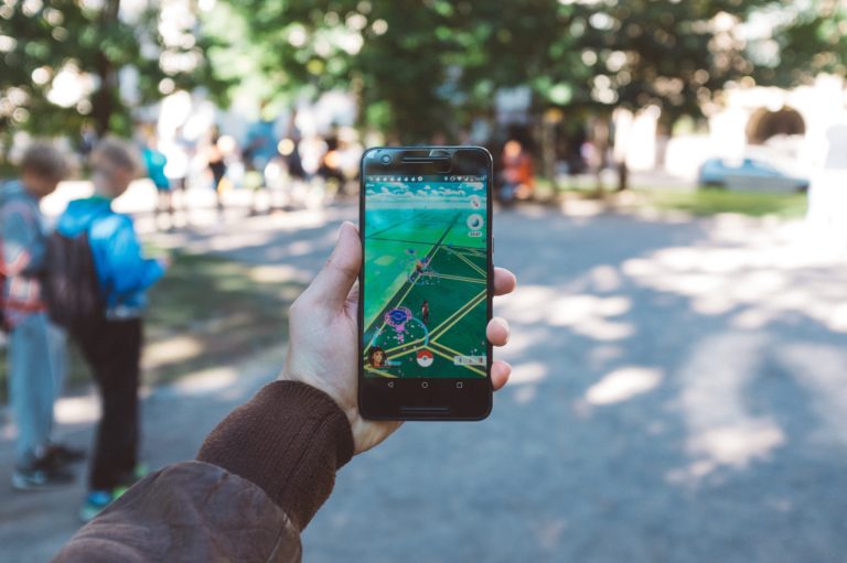 Example of augmented reality in action