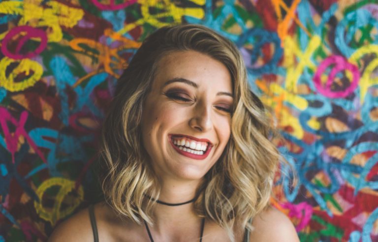 smiling woman
