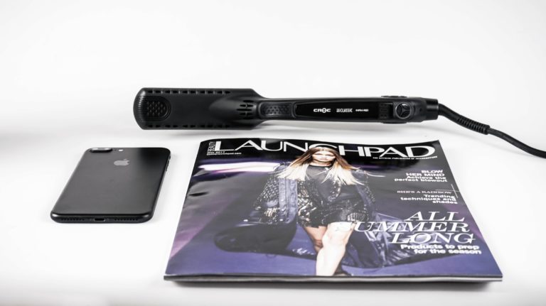 tech and a beauty magazine