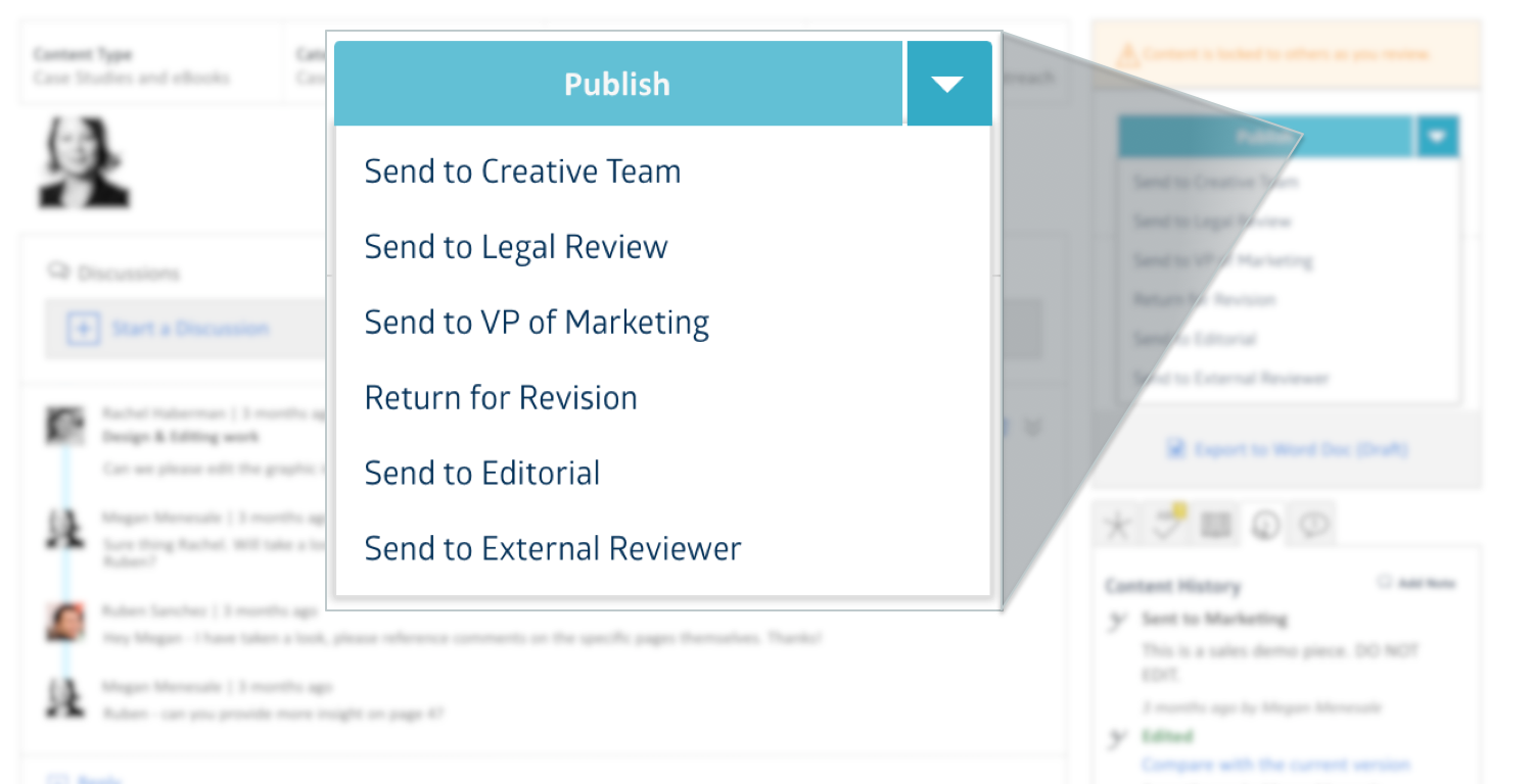 Skyword Content Publishing Workflow