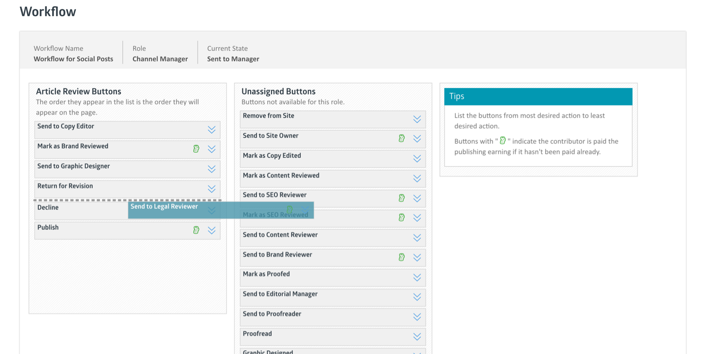 Skyword Workflow Portal