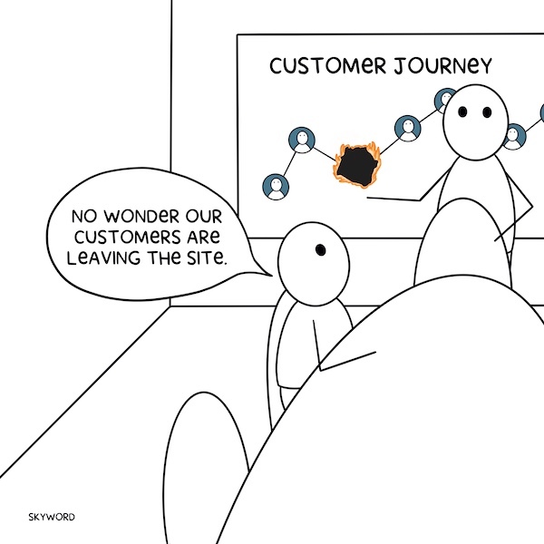 broken customer journey