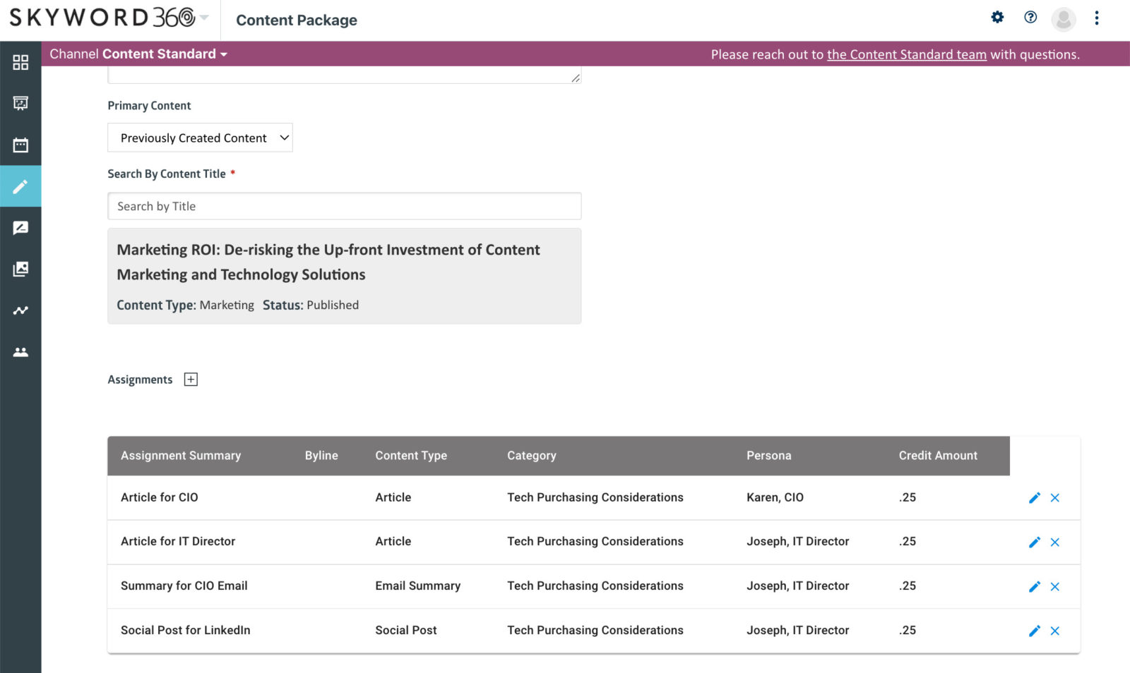 Content Atomization in Skyword360