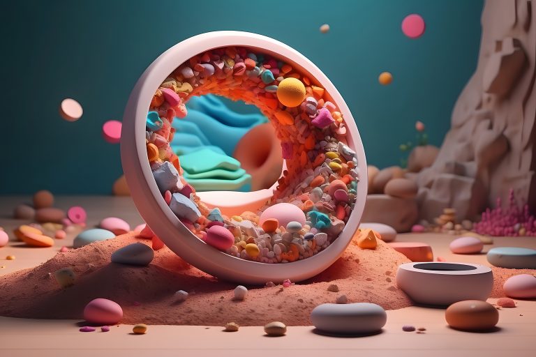A conceptual illustration of countless brand stories being held together by a single purpose.